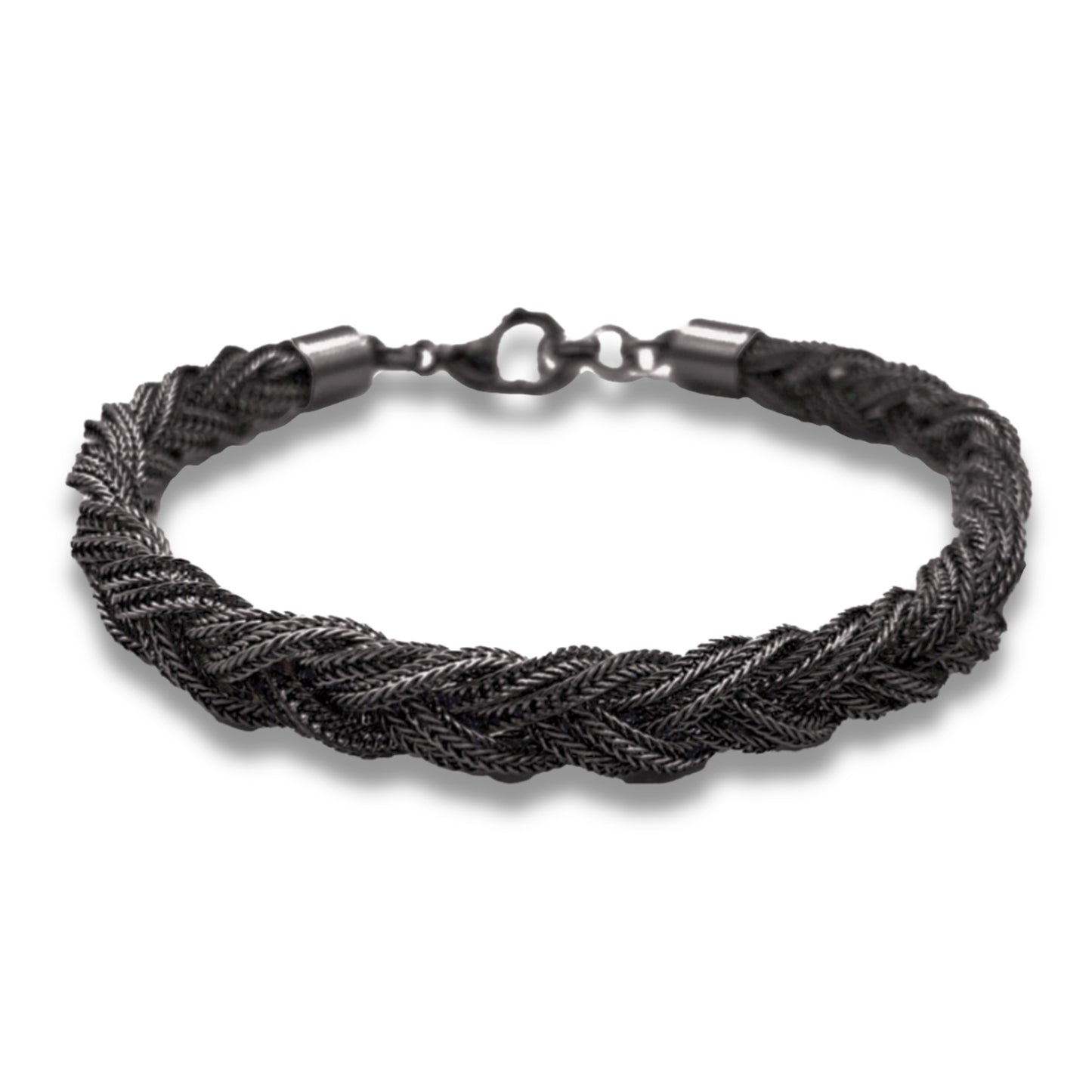 MARTE BRACCIALE ACCIAIO BLACK