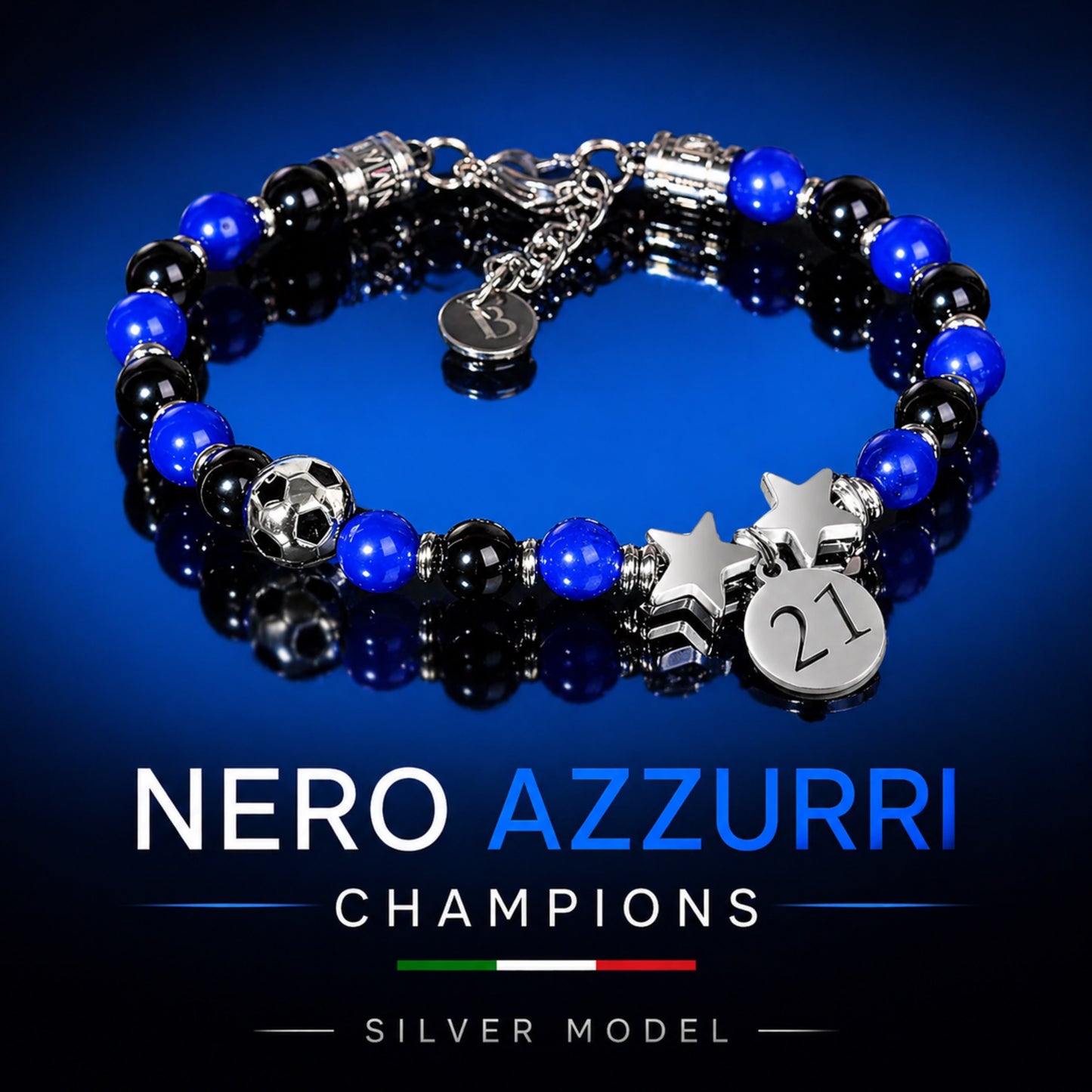 NERO AZZURRI GANCIO SILVER Special Edition 21