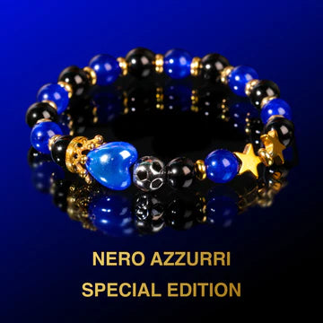 NERO AZZURRI ELASTICO 2 STELLE