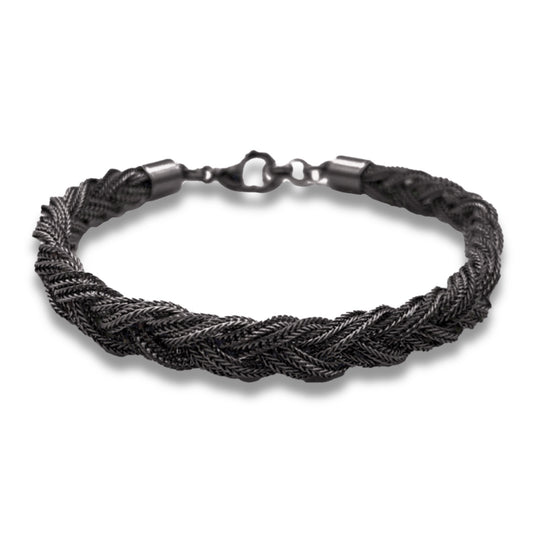 MARTE BRACCIALE ACCIAIO BLACK