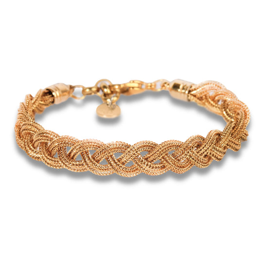 MERCURIO BRACCIALE ACCIAIO ORO