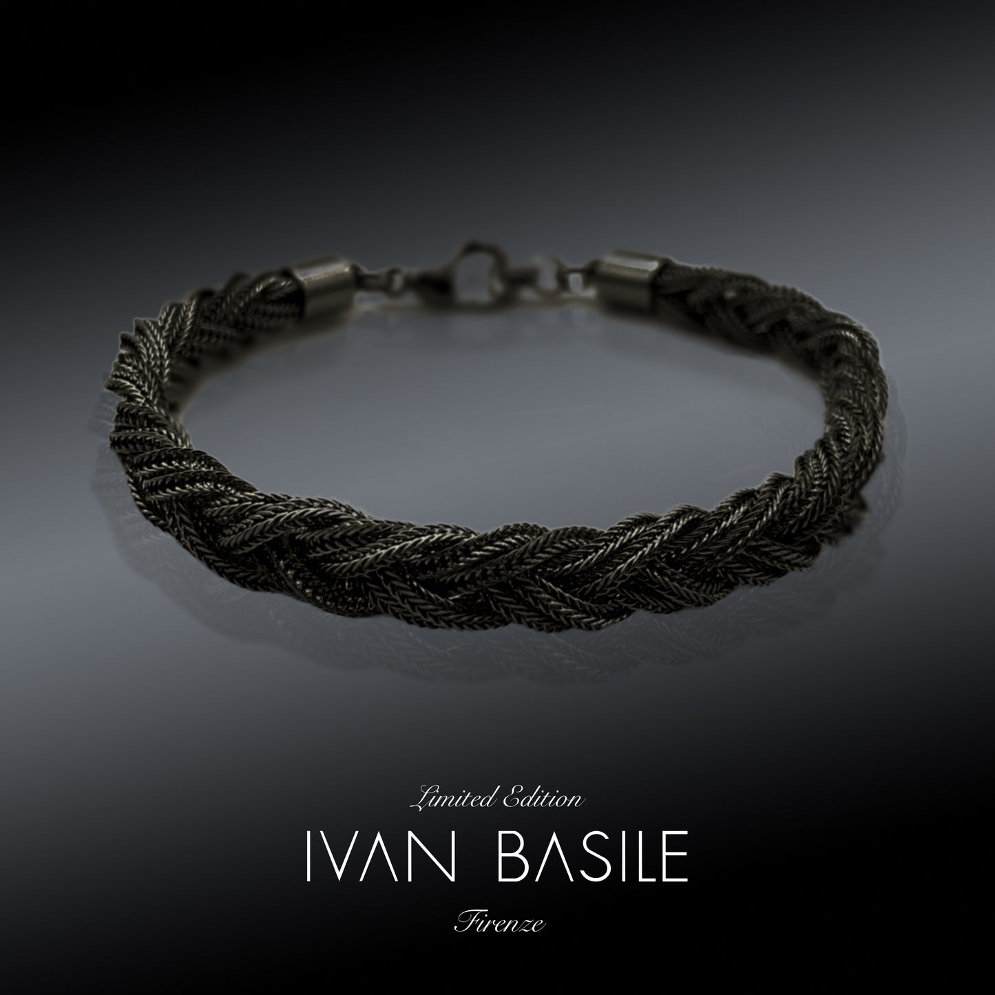 MARTE BRACCIALE ACCIAIO BLACK