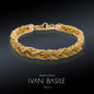 MARTE BRACCIALE ACCIAIO ORO